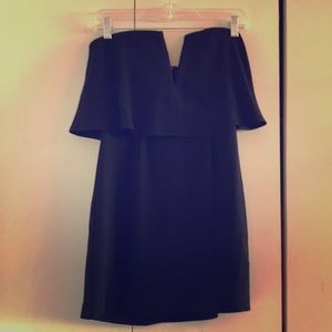 BCBG Maxazria Black mini dress